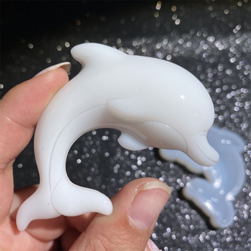 SIY  Crystal Epoxy Resin Mold Dolphin Pendant Casting Silicone Mould DIY Crafts Jewellry Making Tools