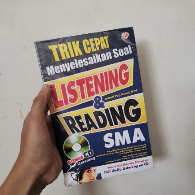 

Trik cepat menyelesaikan soal Listening and reading SMA ORIGINAL