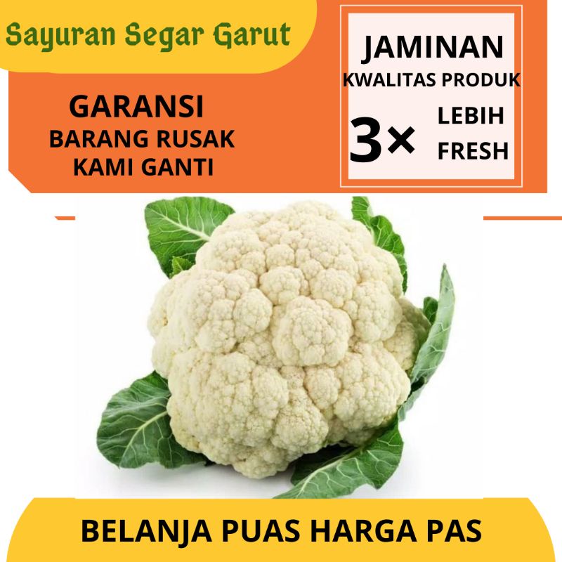 

Burkol Kembang Kol by Sayuran Segar Garut 500gr