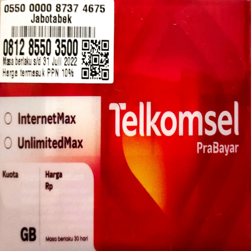 NOMOR CANTIK TELKOMSEL 0812.8550.3500