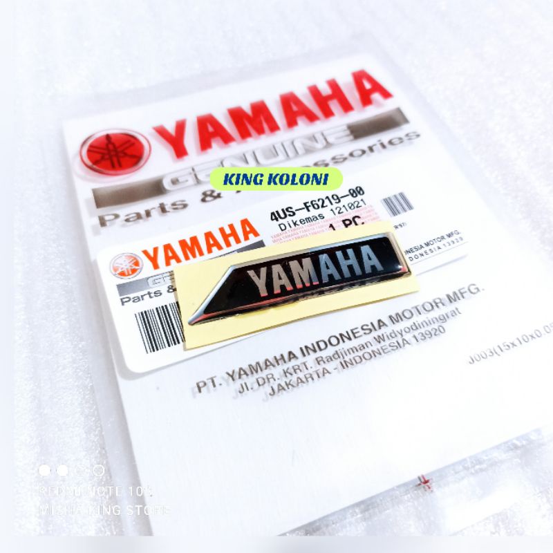 STIKER STICKER EMBLEM BATOK BELAKANG FIZR F1ZR VEGA ORIGINAL EMBLEM FIZR ORI