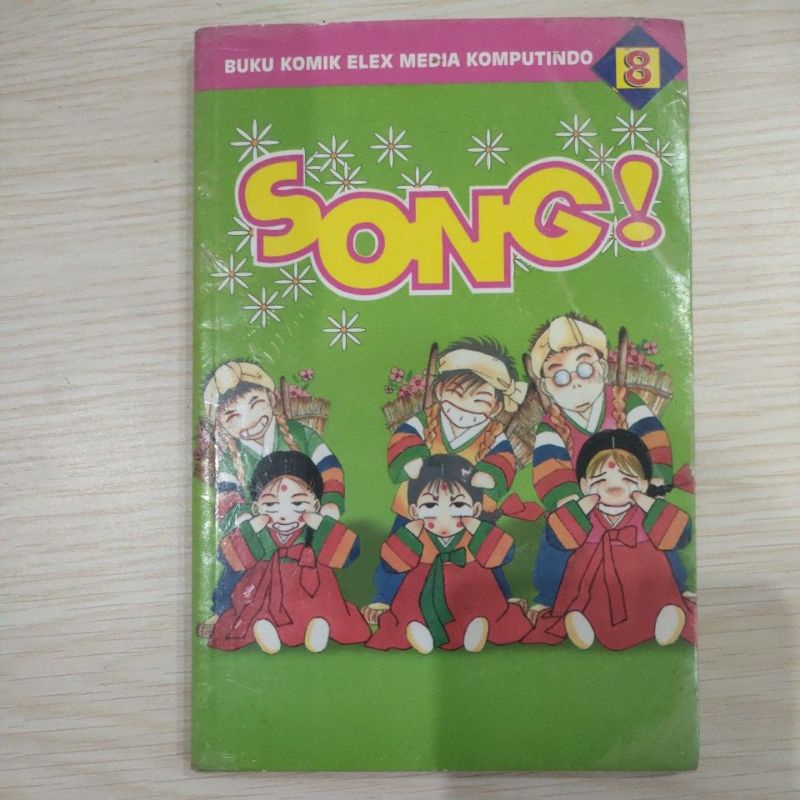 komik remaja baru &amp; original / komik song! vol 4,5,6,7,8