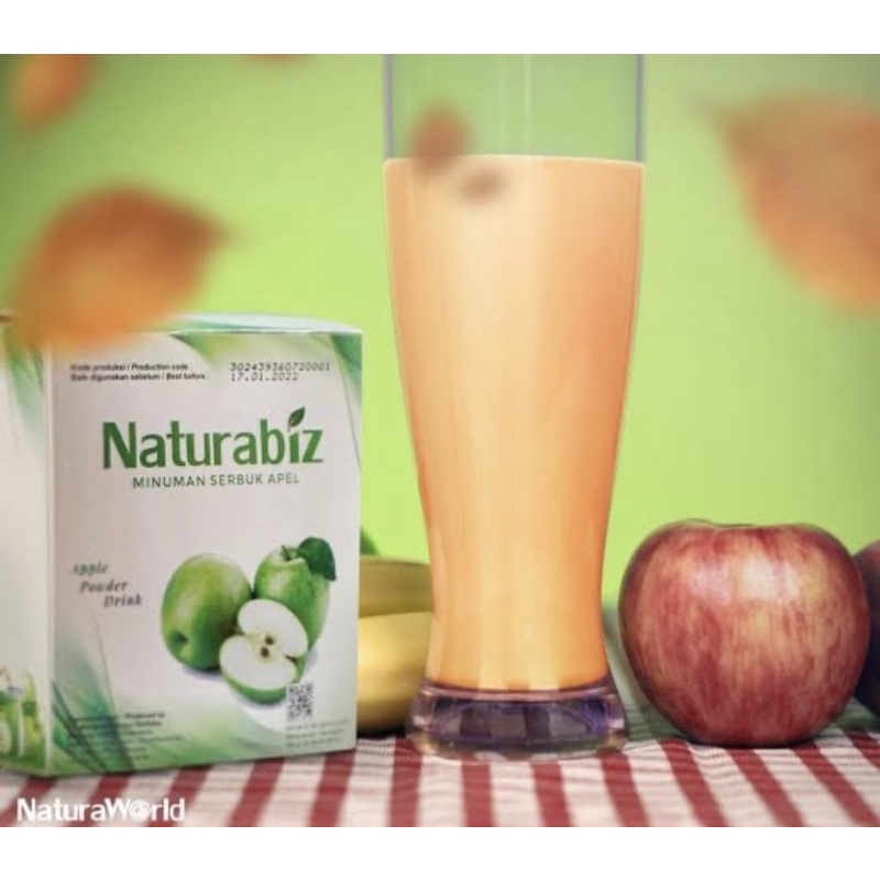 

NATURABIZ Minuman Serbuk Rasa Apel