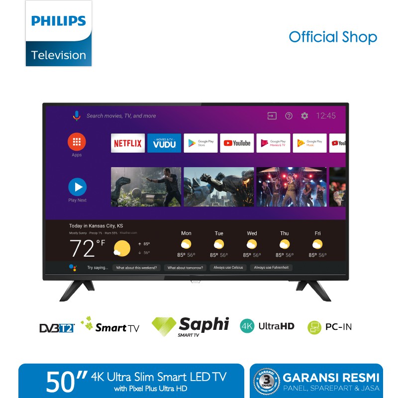 Philips smart tv 70pus8108 70