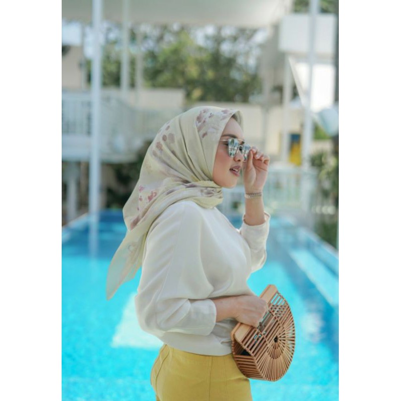 Buttonscarves Asoka Lemoncurry NEW bkn preloved (warehouse sale)