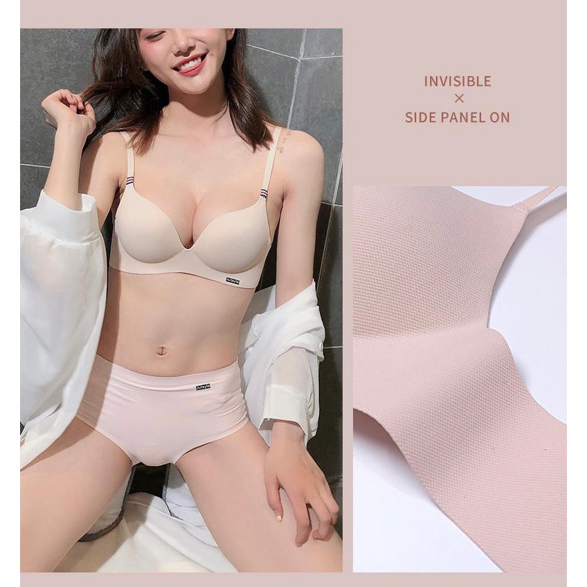 Miss H ~ 032 Basic Bra Wanita BH Fashion Tanpa Kawat Pakaian Dalam Wanita