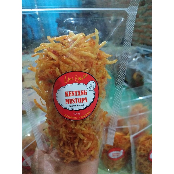 

Umi Odho - Kentang Mustopa Balado Manis Pedas 100gr Renyah dengan Bahan Pilihan dan Tanpa Pengawet