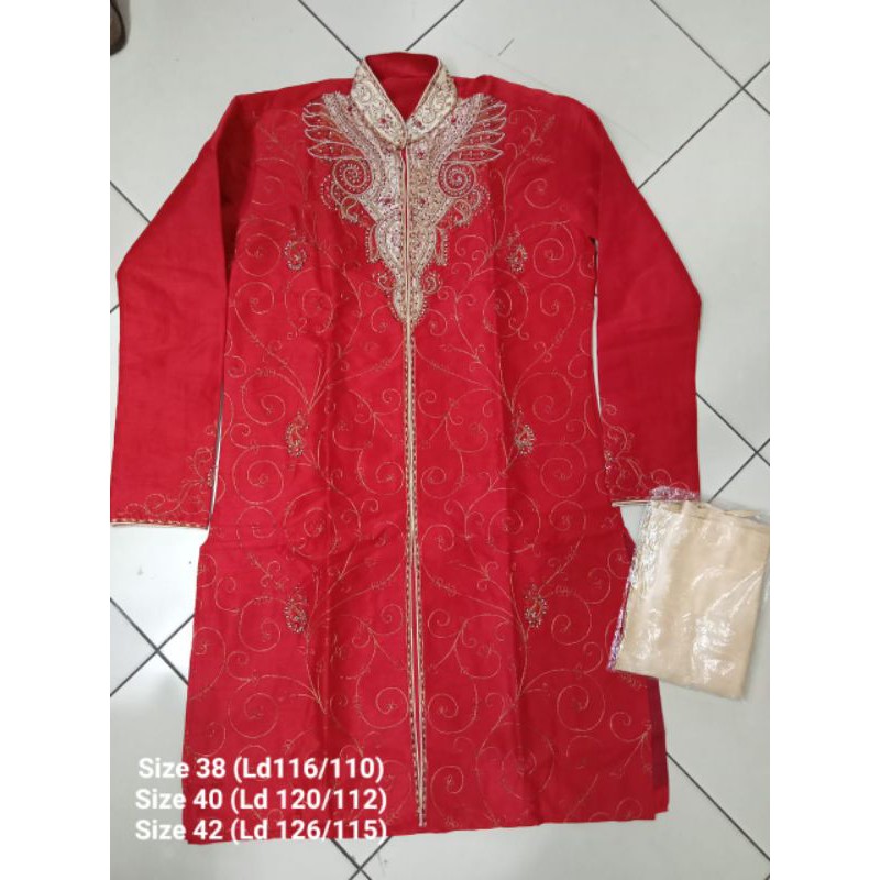 BAJU PENGANTIN KURTA BRIDAL INDIA/BAJU PENGANTIN PRIA INDIA/SHERWANI
