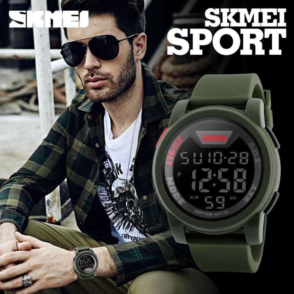 SKMEI Jam Tangan Trendy Digital Pria - DG1218