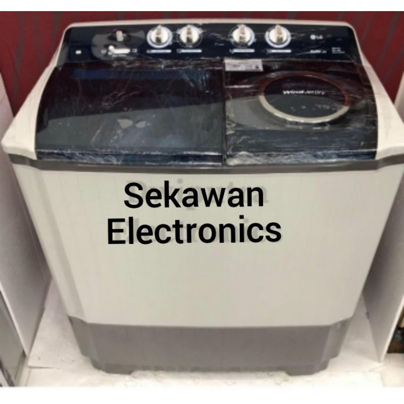 Mesin Cuci 2 Tabung LG WP 1400 Mesin Cuci 14 kg Bandung
