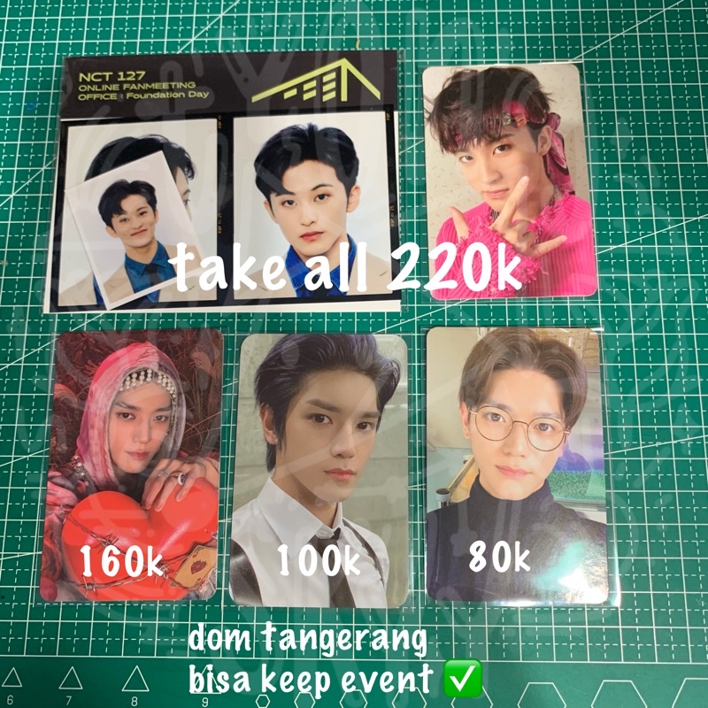 photocard pc mark catharsis filmset beyond live taeyong kihno poetic photopack sg21 taeyong md ncit gucci metal murah official