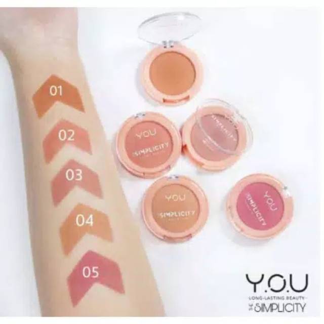 Y.O.U The Simplicity Flush Blush - YOU