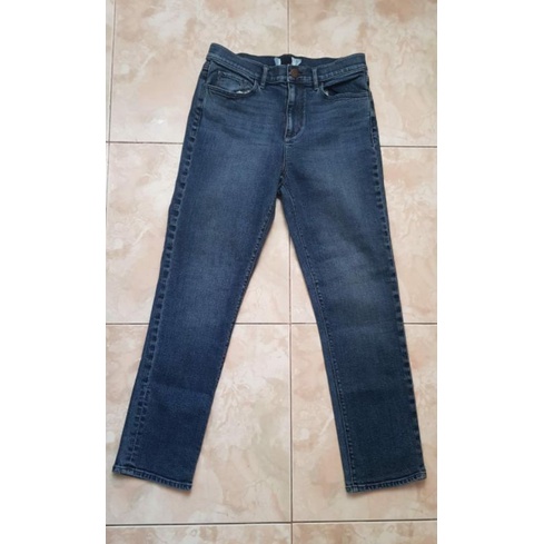 ANN TAYLOR LOFT High Rise Straight Leg Jeans
