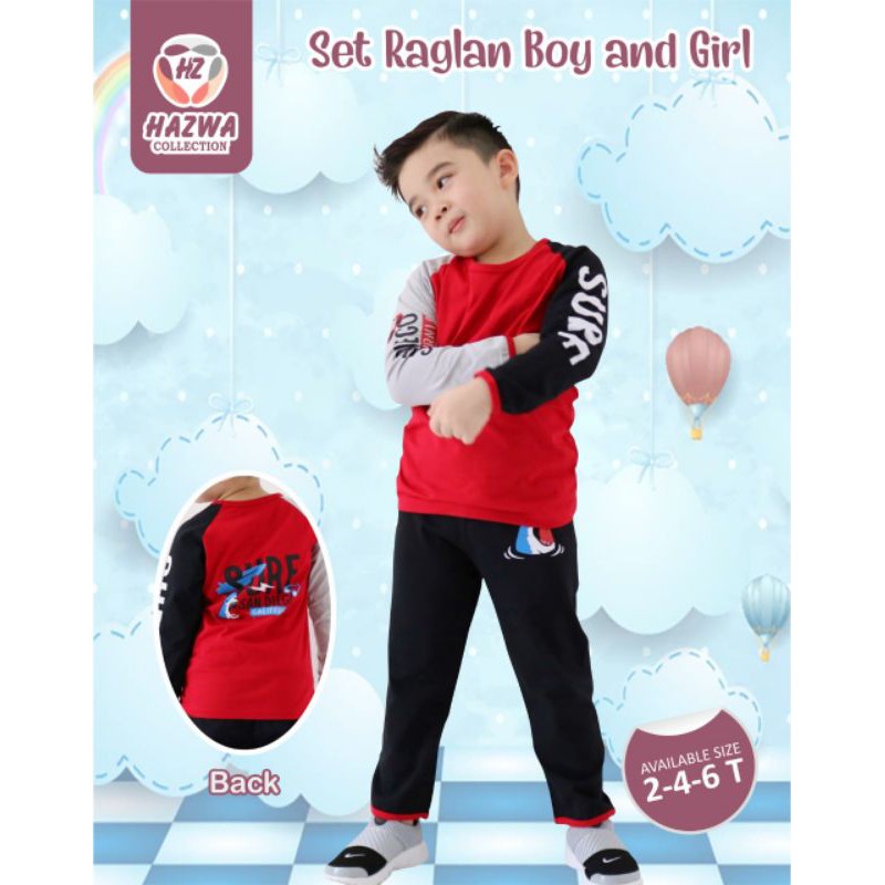 SETELAN RAGLAN ANAK