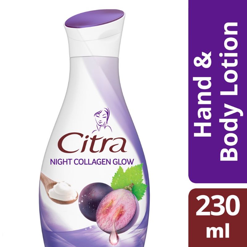 Citra Night Collagen Glow Hand & Body Lotion 230 ml