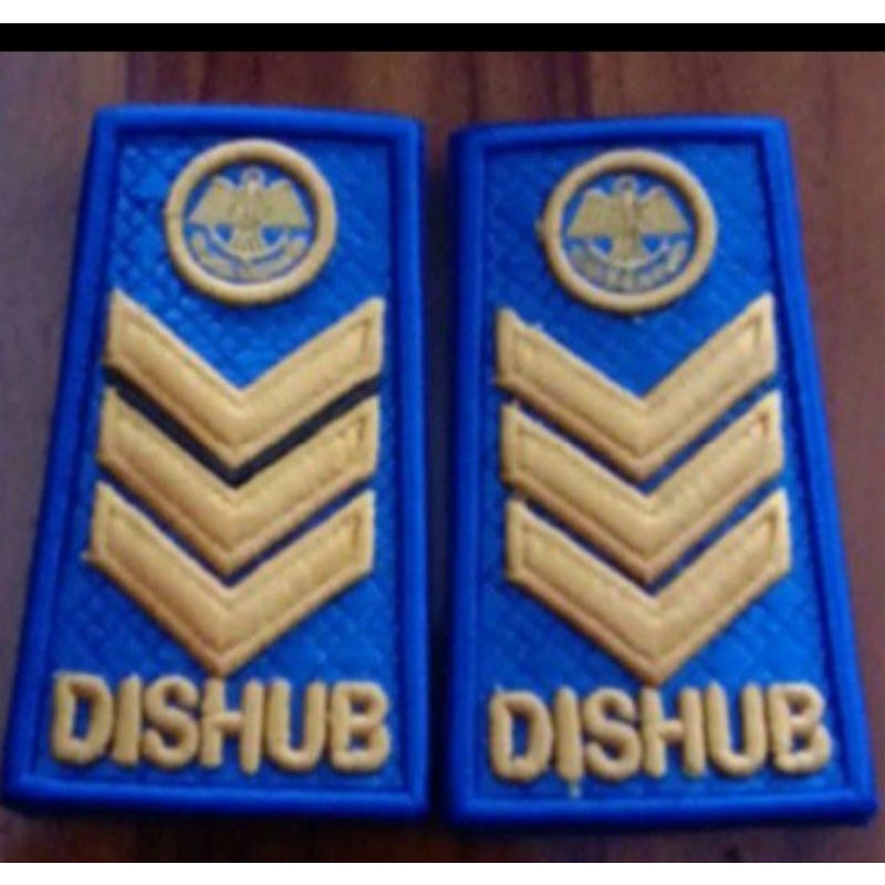 Pangkat dishub 2C bordir timbul