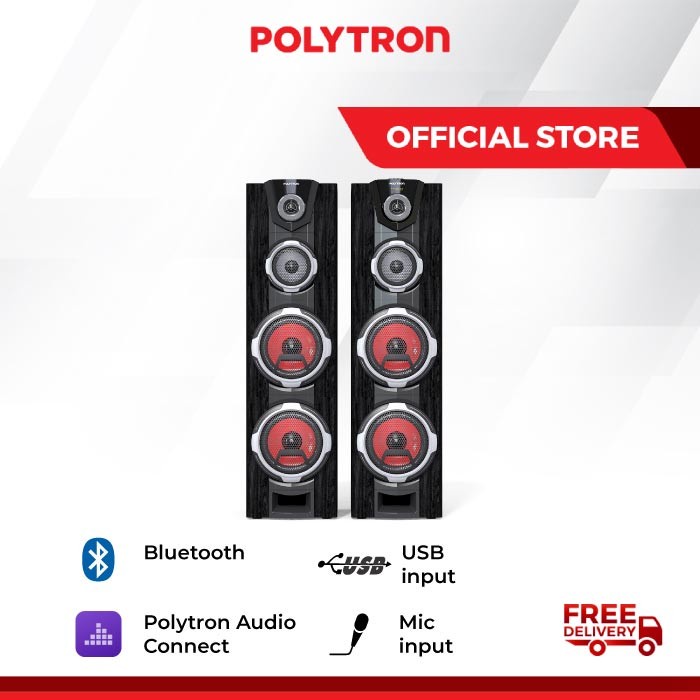 SPEAKER POLYTRON PAS8F22 Active Speaker PAS 8F22 /-FM