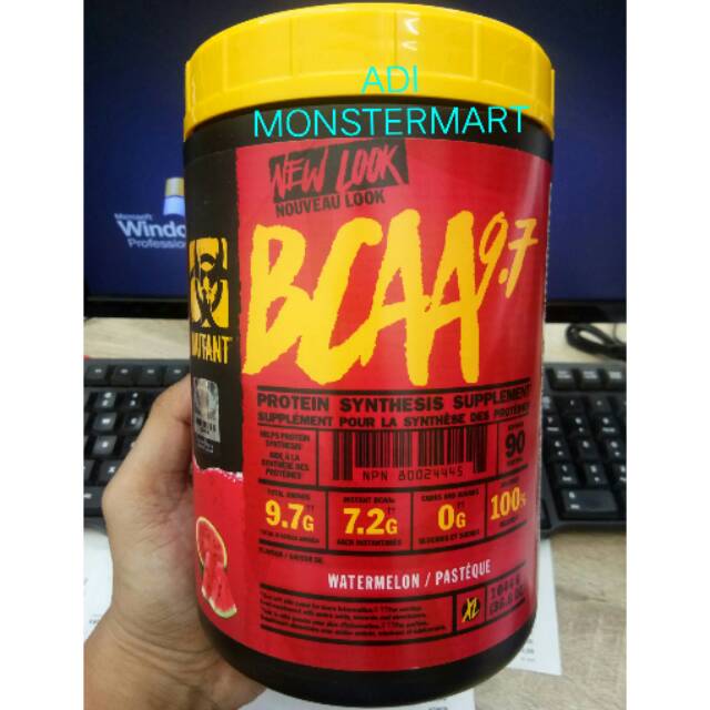 Mutant BCAA 9,7 Powder 90 Serving - Bcaa Powder Mutant