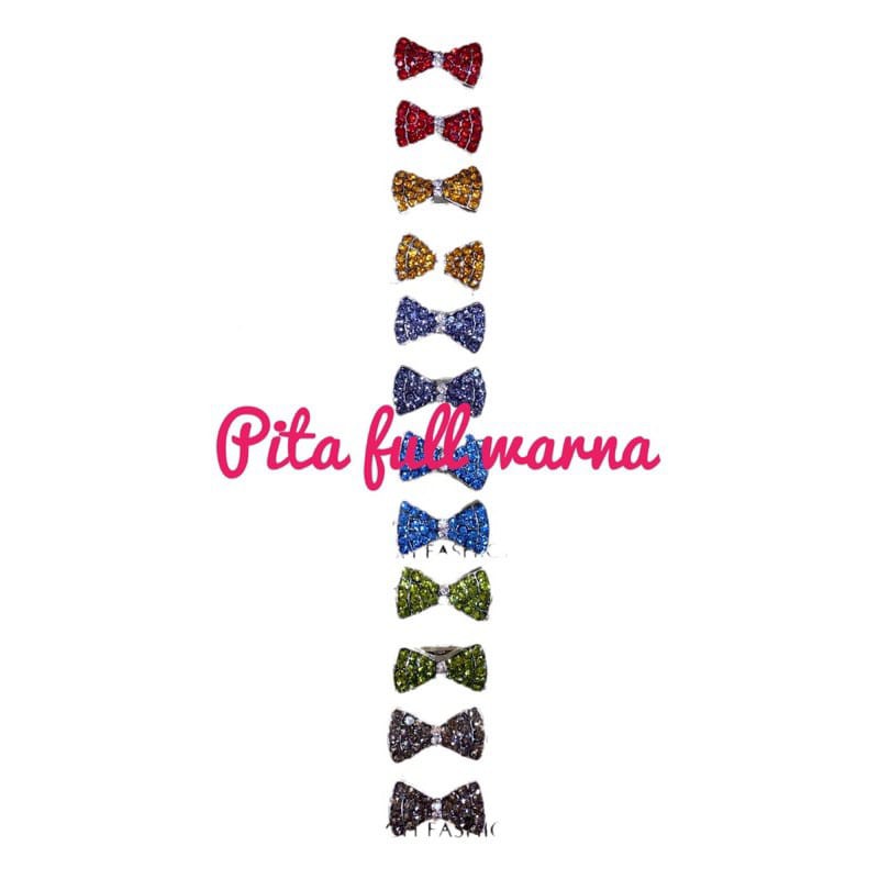 BROS DAGU WARNA Kecil Hijab Jilbab Aksesoris Wanita Muslim Cantik Full Mata Korea-O