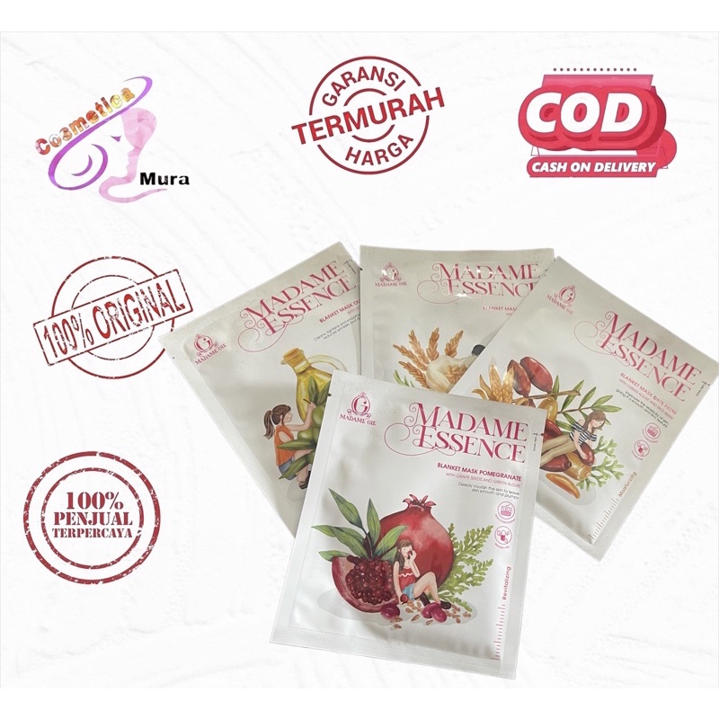 LENGKAP[ sheet mask ] madame gie essence mask // sheet mask madame gie essence