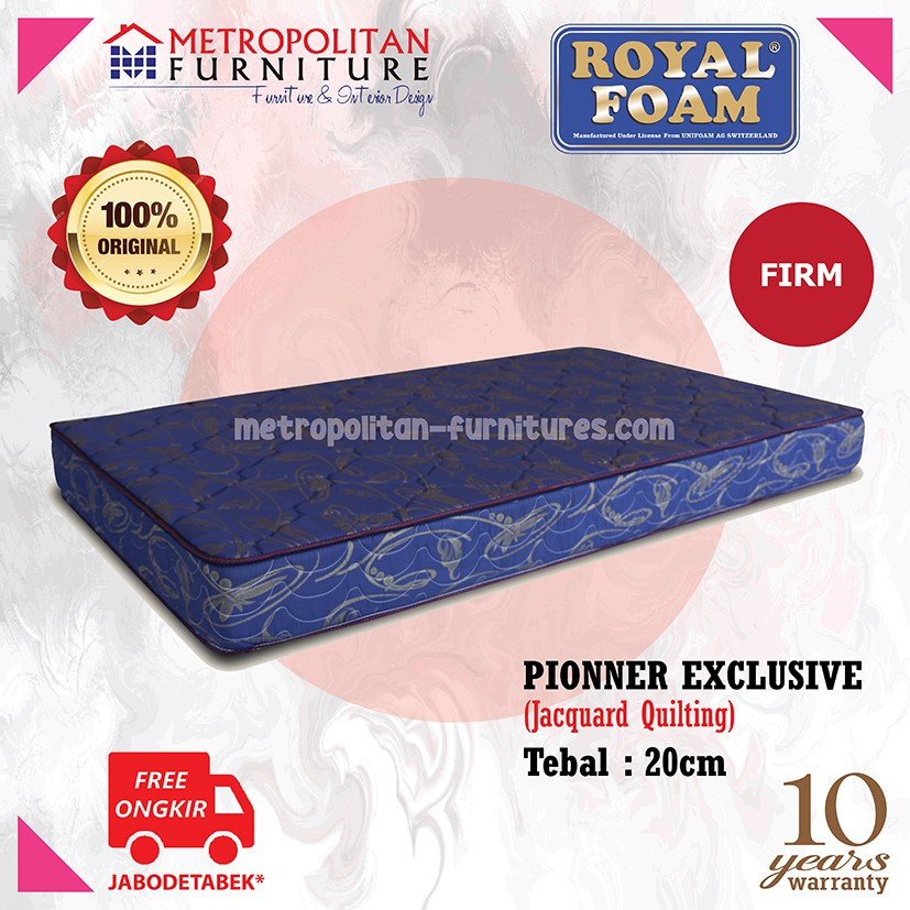 Kasur Busa Royal Foam Pionner Exclusive Hanya Kasur Shopee Indonesia