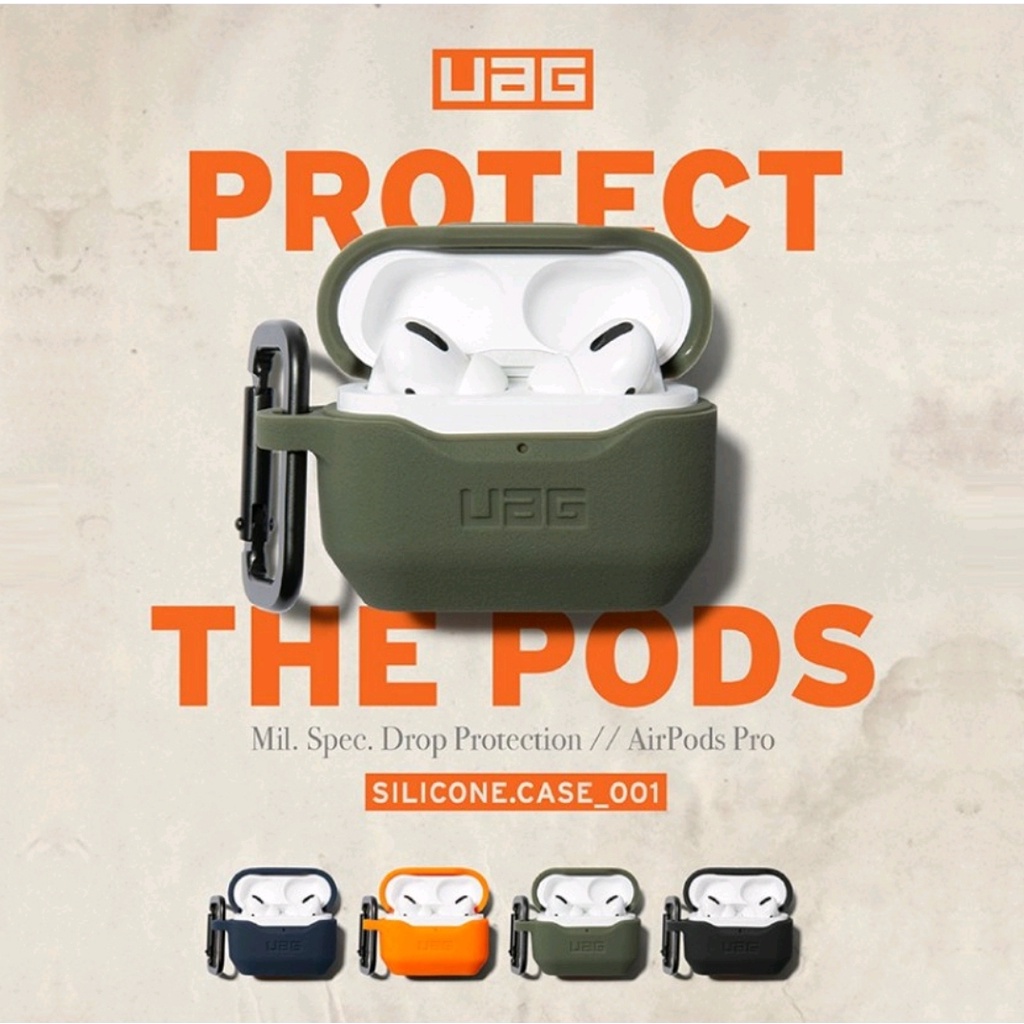 SILICONE UAG UNTU FOR Airpods 1 2 3 PRO case cover casing Airpod Shockproof