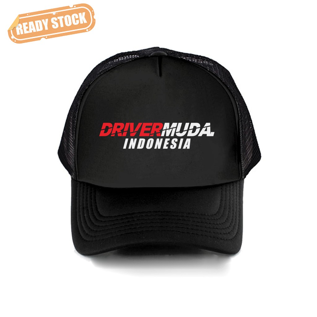 Topi Driver Muda Indonesia hat trucker