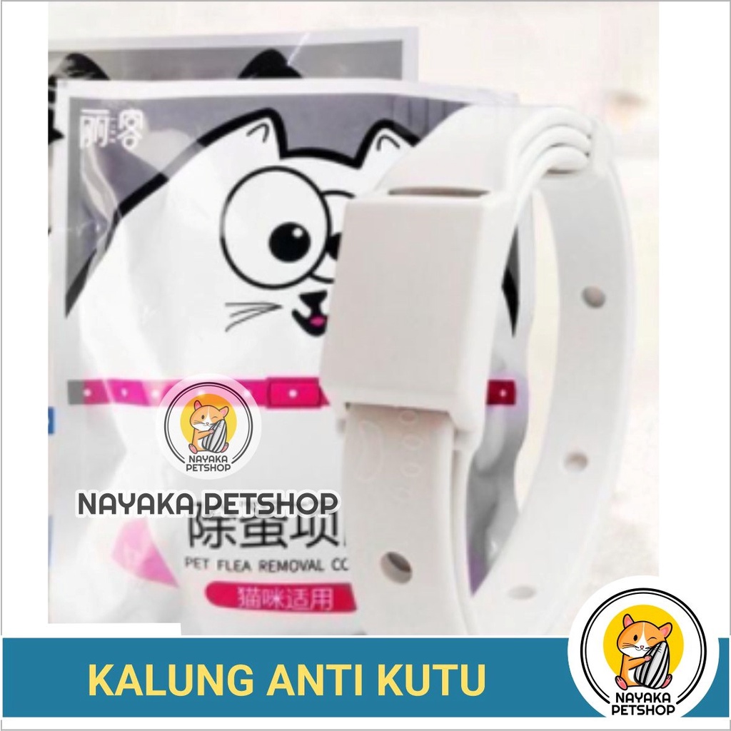 kalung Kutu Kucing Anti Tick Obat Flea Collar Kelinci