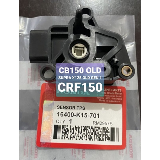 SENSOR THROTTLE BODY TB TPS CB150 CRF150 SUPRA X125 FI OLD HIGH QUALITY