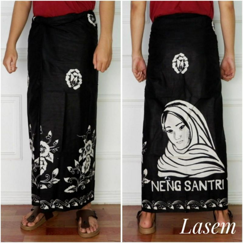 Sarung Dewasa || Neng Santri || Sarung Santri || Sarung Print