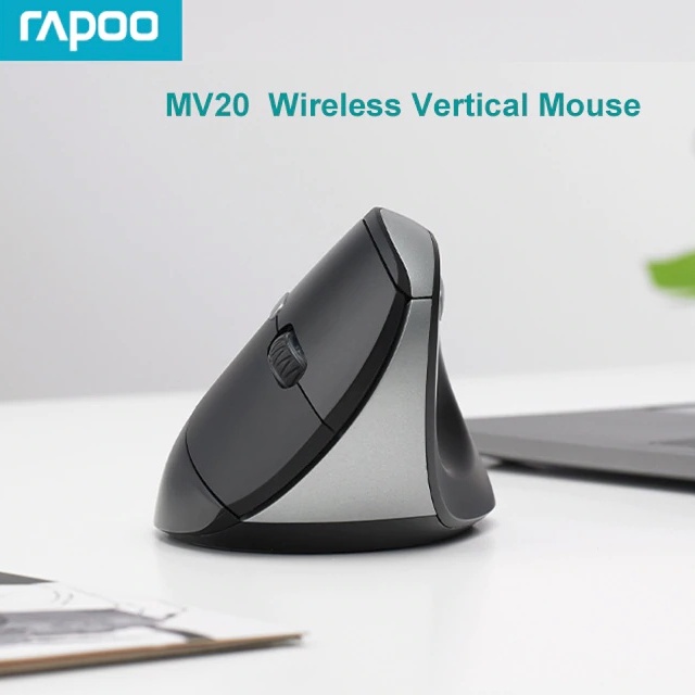 Rapoo MV20 Wireless Vertical Mouse Ergonomic 3 DPI Optical Sensor