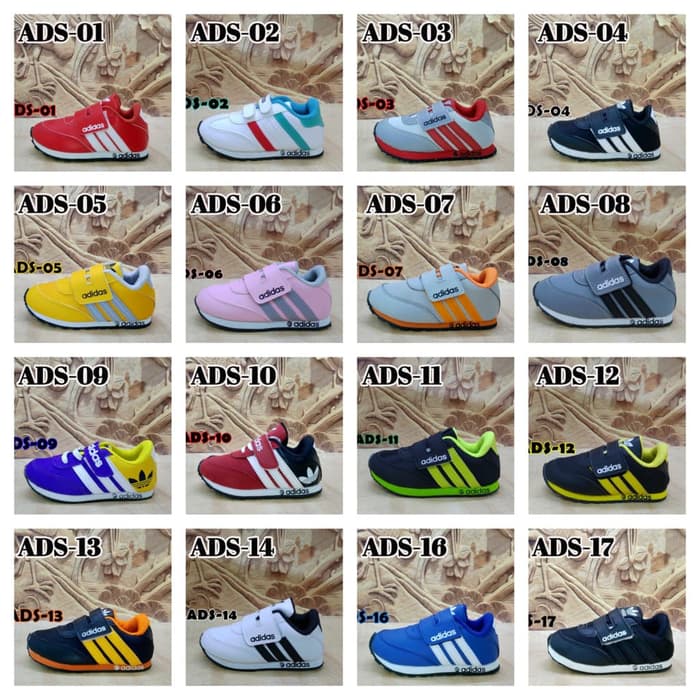 Sepatu Adidas Anak Laki dan Perempuan Termurah - Sepatu Anak Cowo Sepatu Anak Cewe Sepatu Pria