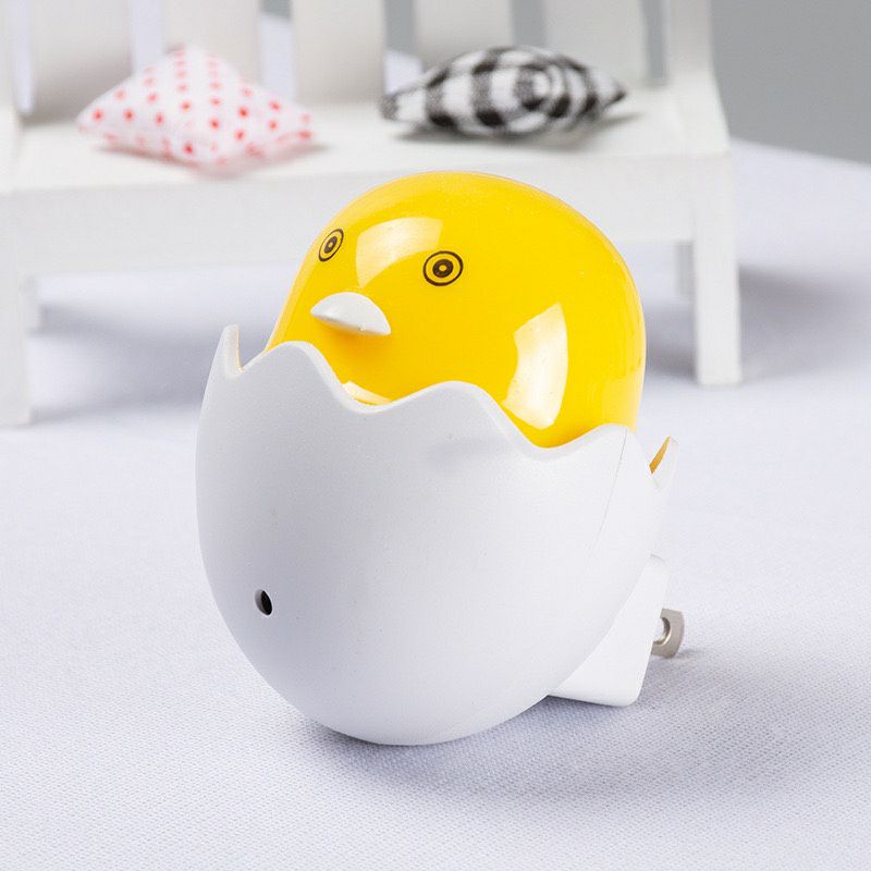 ~ PIYOSHI08 ~ Lampu Tidur Bebek LED Sensor Cahaya / Lampu Tidur Telur Ayam / Lampu Malam PR79