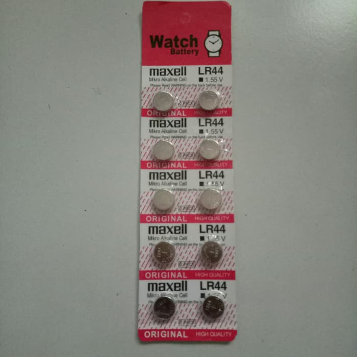 Baterai Maxell LR44 AG13 LR 44 AG 13