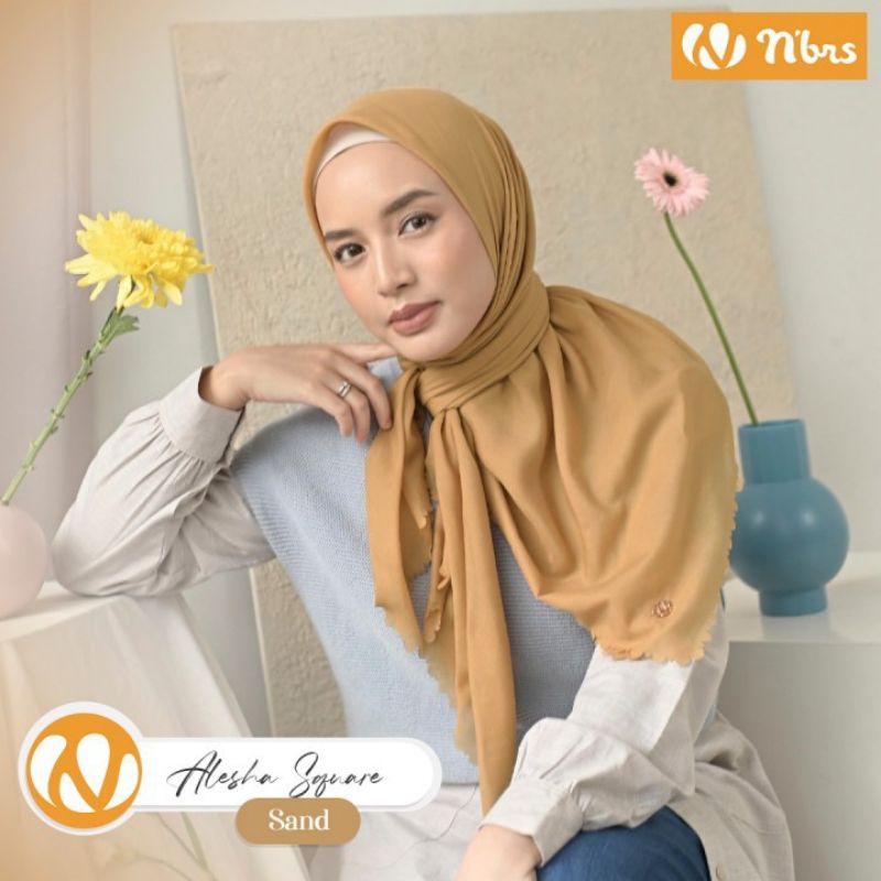 Nibras Hijab Segi Empat Alesha Square