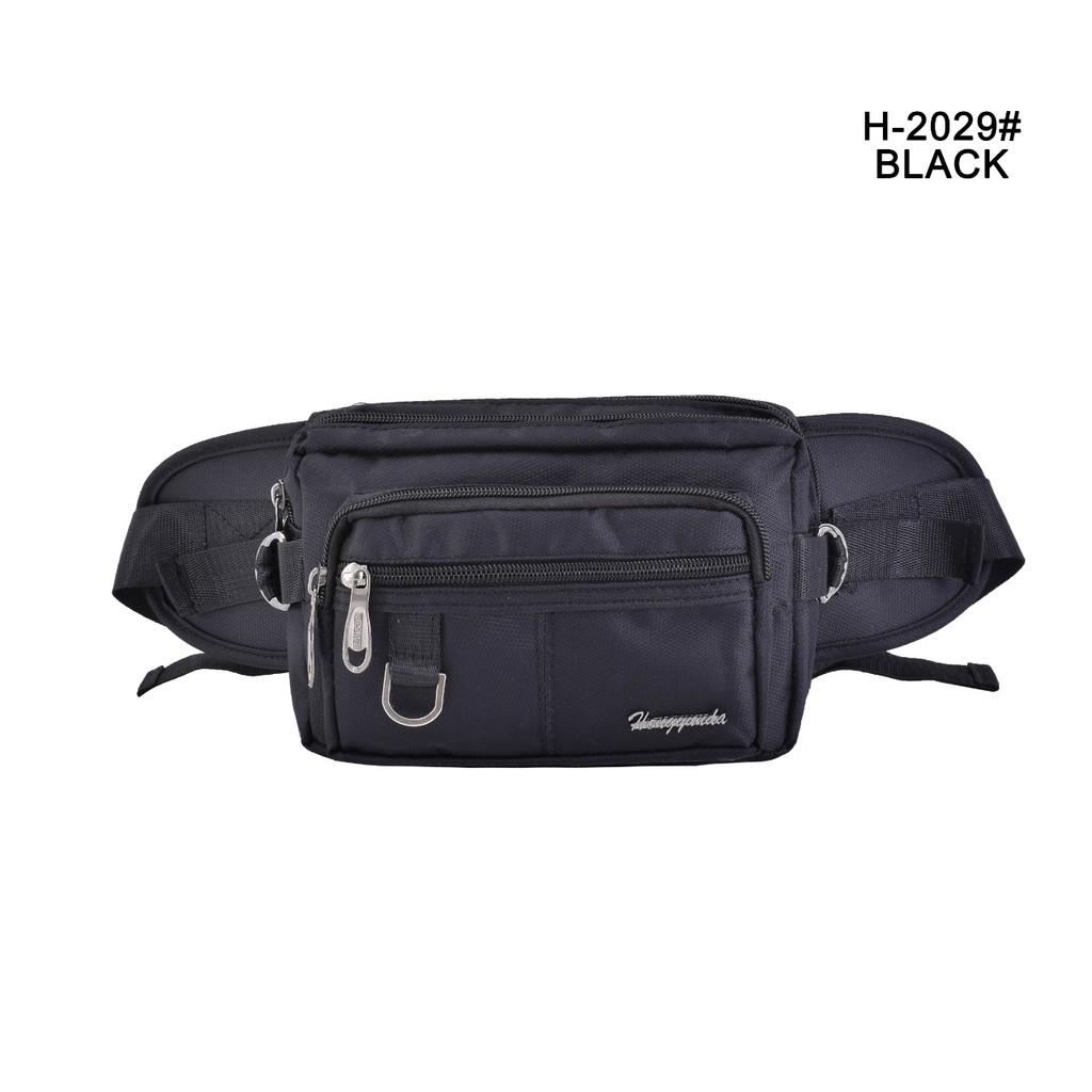 Tas Waistbag Multi Pocket Hongyunda H-2029,[Tas Waistbag / Tas Pinggang, Tas Dada]