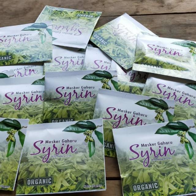 Masker Gaharu. Masker alami yang dihasilkan oleh pohon Gaharu, produksi asli Indonesia.