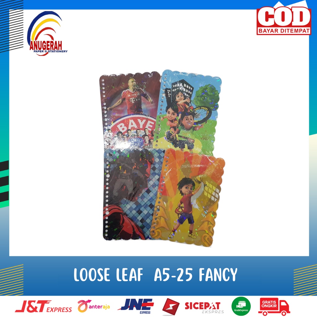 

(3PCS)Loose Leaf A5-25 Fancy