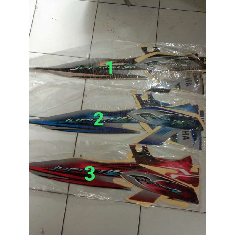 Sticker striping jupiter z 2008 body full