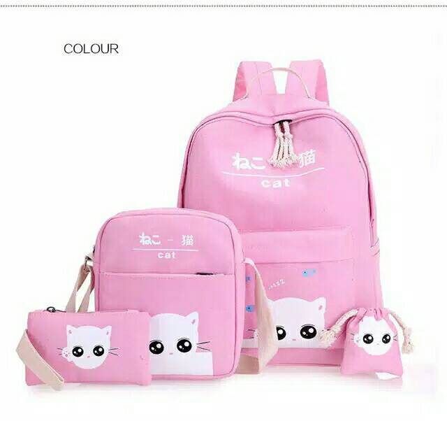 Tas wanita fashion/ransel kids wanita set anak perempuan