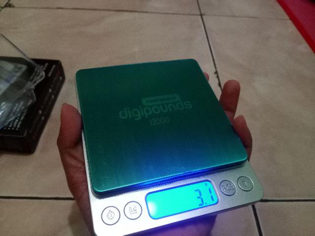 Taff Timbangan Dapur Mini Digital Platform Scale 1kg 0.1g - I2000
