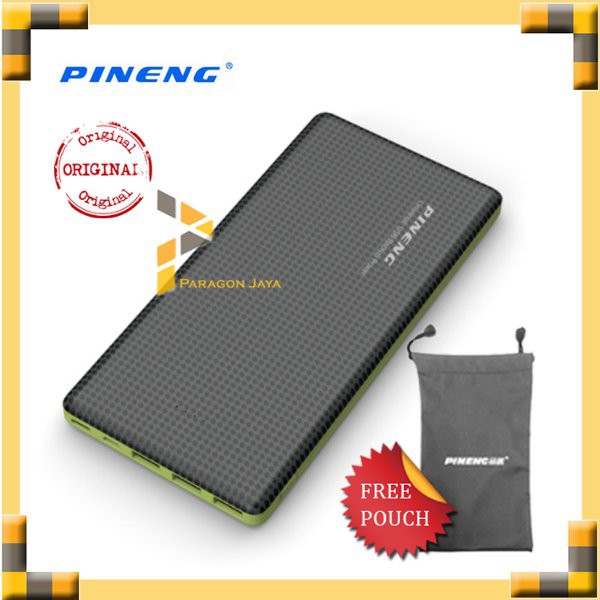 #GudangSatu - Pineng PN-917 Powerbank Pineng PN 917 Power Bank 20000 mAh Black