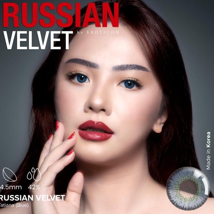 Softlens Russian Velvet X2 Soflens Rusian Velvet Softlen Exoticon Soflen {PMP.21Jl22ν}
