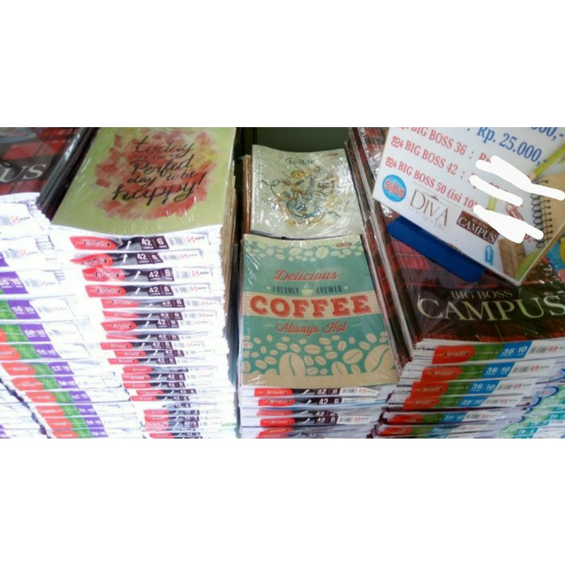 

Buku Tulis Big Boss 42 (1 Pack) Murah