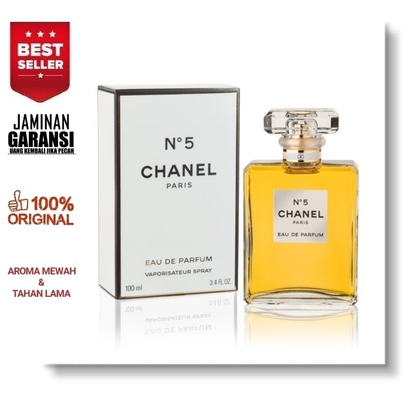 PARFUM N°5 CHANEL PARIS EDP 100ML ORI IMPORT