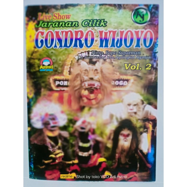 VCD original jaran cilik Condro wijoyo vol.2