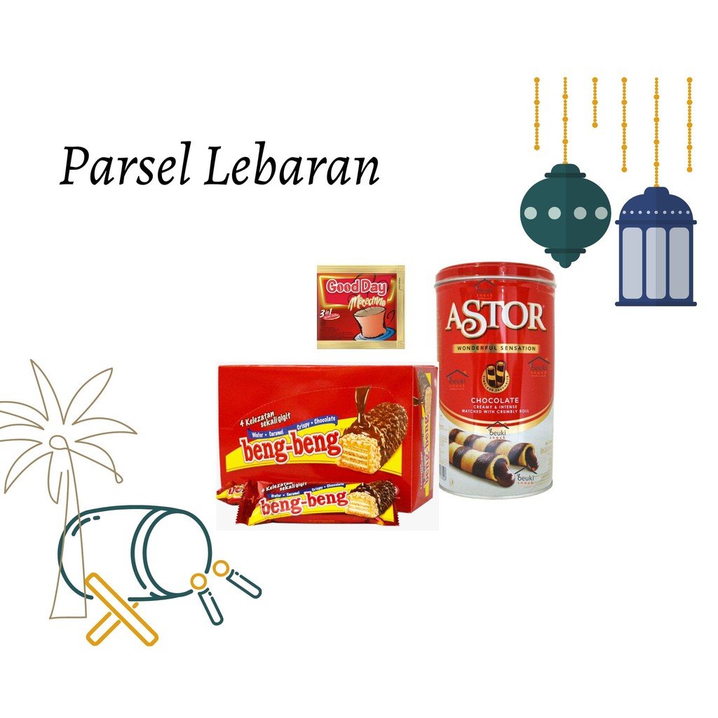 

Parsel Lebaran Parcel Ramadhan Tema Merah Bengbeng Astor Kaleng