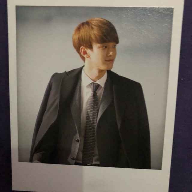 Chen EXO official polaroid
