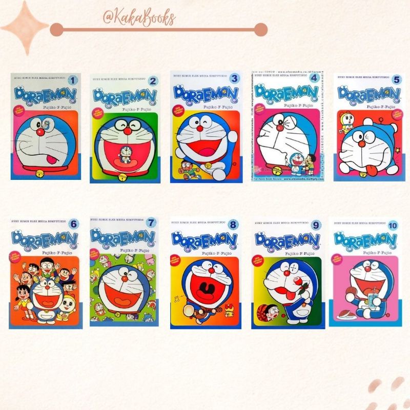 Komik Doraemon vol 1-10