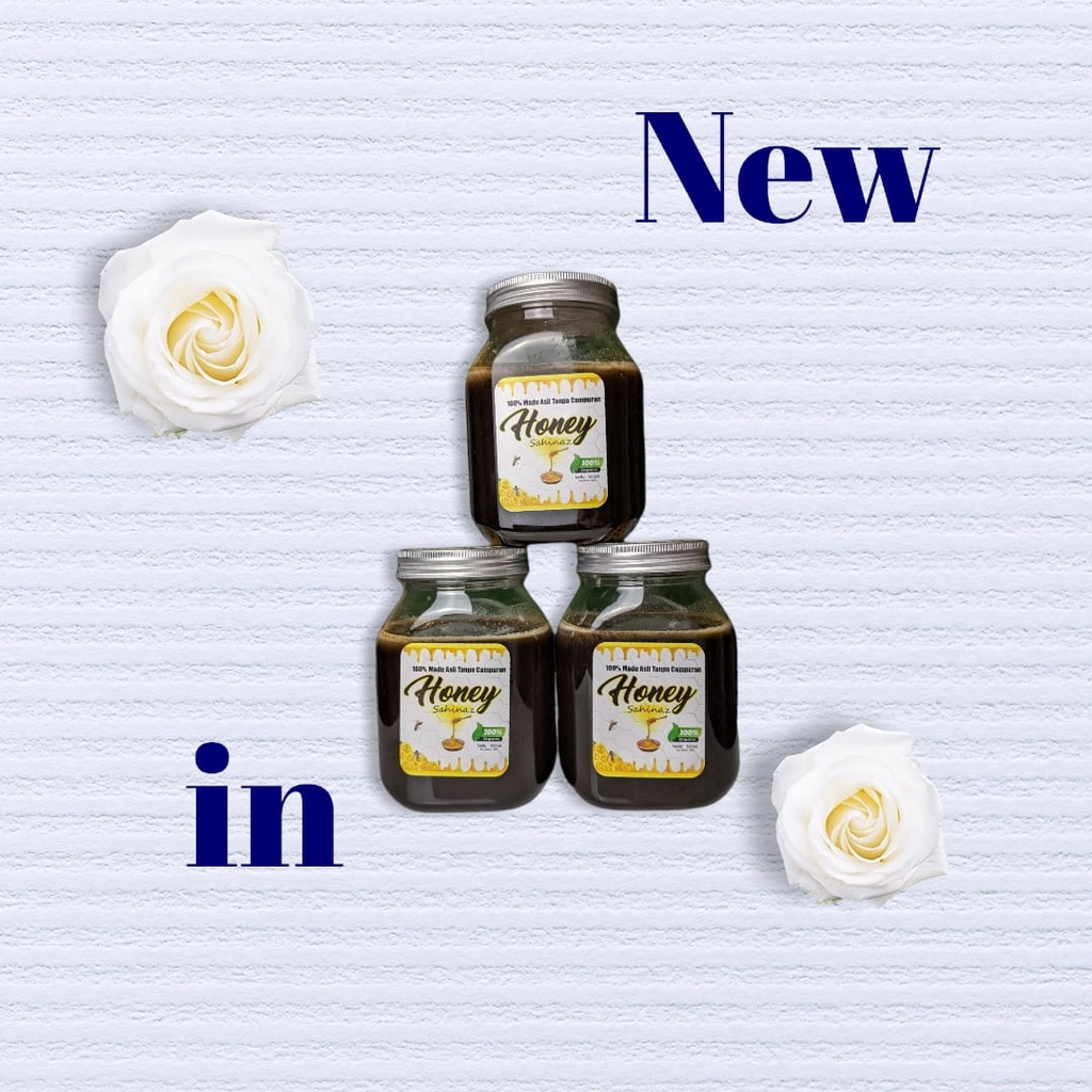 

Honey Sahinaz Madu Asli Vitamin Alami 500ml